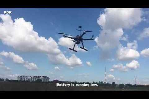 S500 quadcopter test flight – drone fly