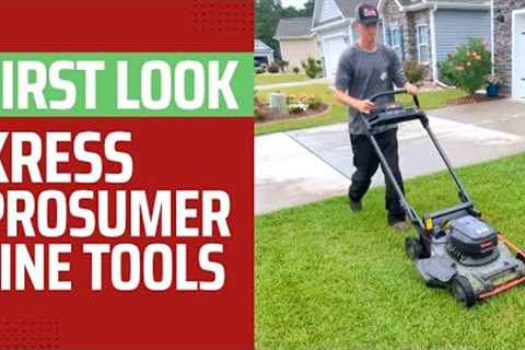 EXCLUSIVE LOOK - Kress Prosumer Line Gardening Tools | Electric Lawn Service