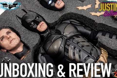 Hot Toys Batman The Dark Knight Trilogy 1/4 Scale Figure Unboxing & Review