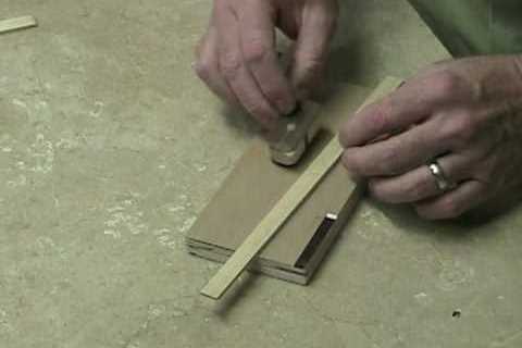 wood working mini plane instructions