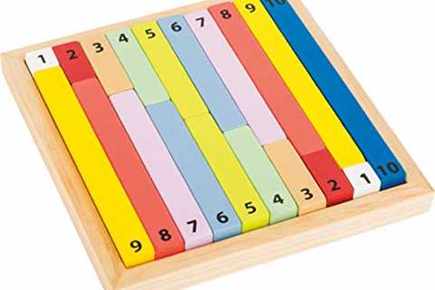 Small Foot Wooden Toys Counting Sticks Math Aid Educate Educational Toy Designed For Children Ages..