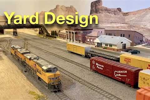 Model Railroad Yard Design