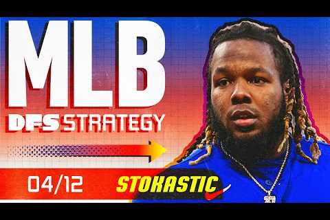 MLB DFS Strategy (Wednesday 4/12/23) | DraftKings & FanDuel Fantasy Baseball Picks & Lineups