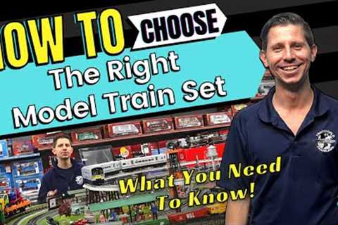 How To Pick The Right Model Train Set - Introduction To All The Scales And Starter Set Manufacturers