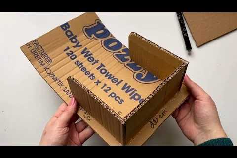 DIY Amazing box made of cardboard and clay | Dream_Fairy_Diy