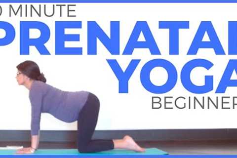 10 minute PRENATAL YOGA for Beginners (Safe for ALL Trimesters)