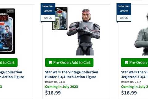 New TVC Preorders at Entertainment Earth