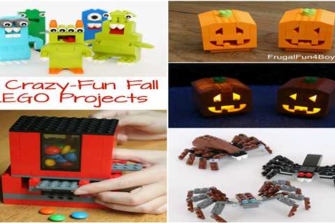 11+ Crazy Fun Fall LEGO Projects