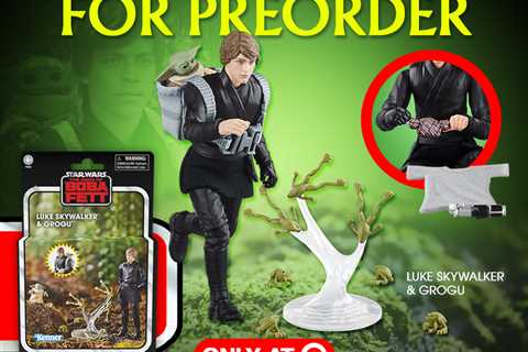 Target Exclusive TVC Luke Skywalker & Grogu Now Available