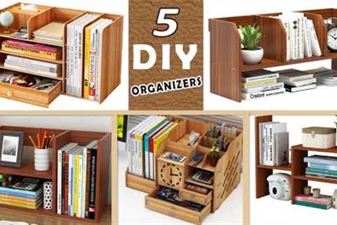 5 diy fantastic ideas organizers wood decor // circuits with dimensions in the video