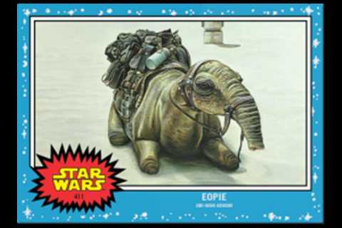 Topps Star Wars Living Set (Week 206) - Eopie & Morley