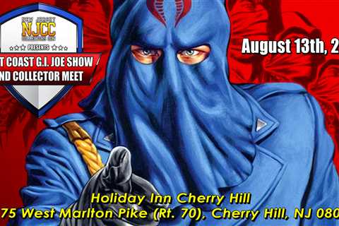 NJCC East Coast G.I. Joe Show and Collector Meet Sunday August 13th Door Prize Update!