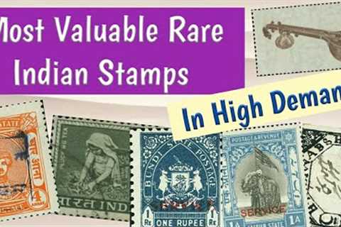 Most Expensive Stamps Of India In High Demand | Very Rare Valuable Indian Postage Stamps Values