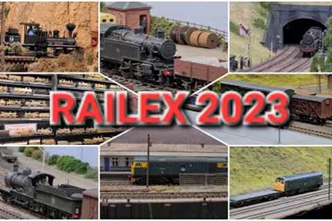 RAILEX 2023 - Stoke Mandeville Stadium - full walk round - model railway exhibition - Saturday