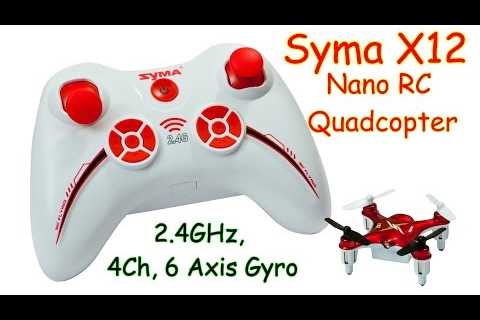 SYMA X12 Nano Explorers 2.4GHz, 4Ch, 6 Axis Gyro, RC Quadcopter (RTF)