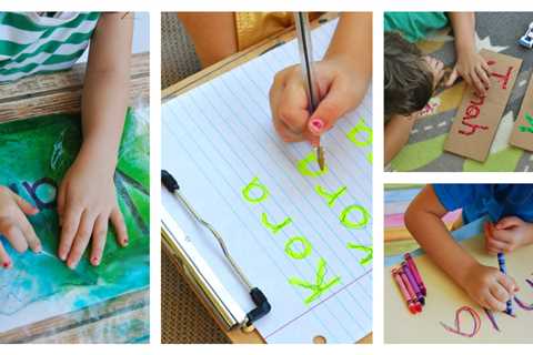 10 Ways to Make Name Writing Practice Fun for Kids