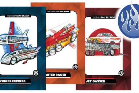 Pre-Order! Exclusive hobbyDB Larry Wood Hot Wheels Trading Cards!