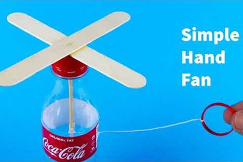 How To Make a Plastic Bottle Hand Fan