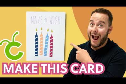 Make a Card With Your Cricut! | Beginner Friendly Tutorial