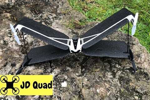 Parrot Swing Quadcopter Plane Drone Flight Test Video