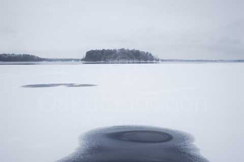 Melted Ice I (Lake Patterns)