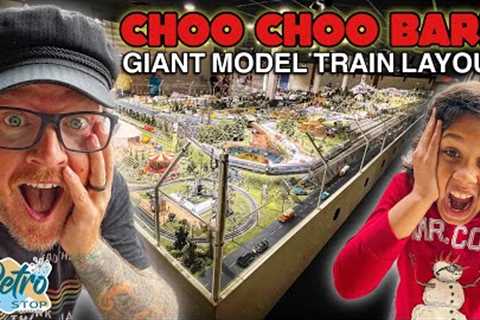 Visiting A Giant Model Train Layout In Traintown USA // Choo Choo Barn: Strasburg, PA