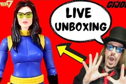 G.I. Joe Ultimates Baroness LIVE Unboxing- Super7 G.I. Joe Ultimates Wave 2