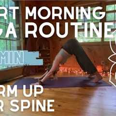 Short Morning Yoga Routine to Warm Up the Spine (15 min) 🧘‍♀️