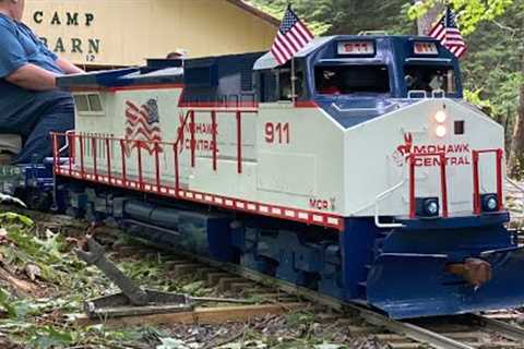 Big Toy Trains in the Adirondacks!