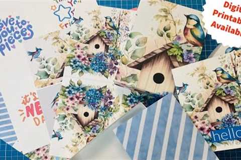 CUTE, QUICK AND EASY!  Birdhouse Card Making Kit