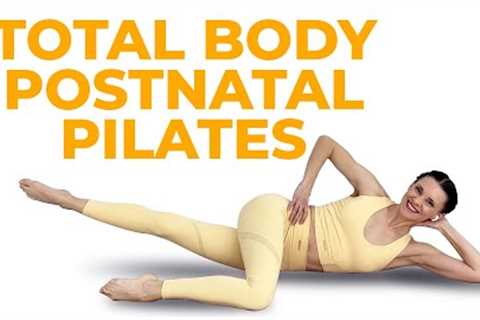 Total Body Postnatal Pilates | 27-Min Postpartum Pilates Workout After Pregnancy