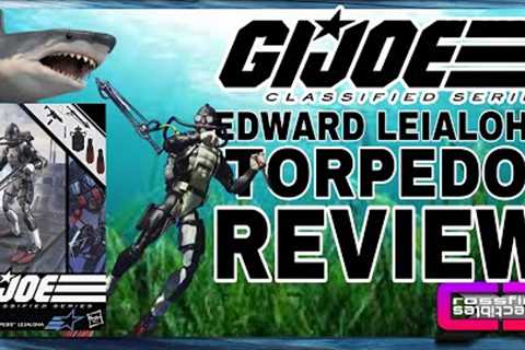 cXc G.I. Joe Classified Series # 73 Edward “ TORPEDO “ Leialoha Figure Review New Hasbro 2023