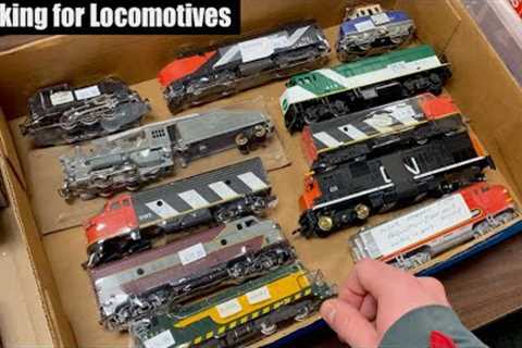 Model Train Shop Visit - Looking for Vintage Locomotives