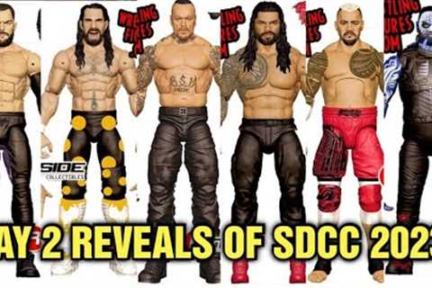 DAY 2 OF SDCC 2023 WWE ACTION FIGURE REVEALS