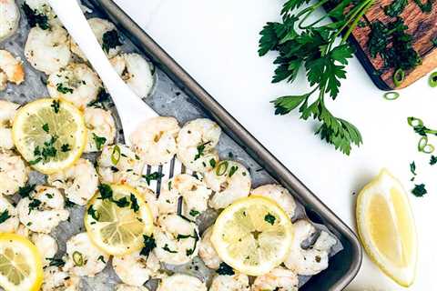 Sheet Pan Garlic Herb-Butter Shrimp