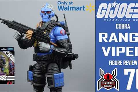 GI Joe Classified Series 76 RANGE VIPER Cobra Walmart Exclusive Figure Review