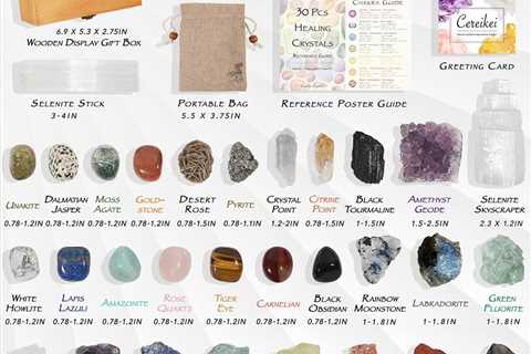 30 PCS Crystals and Stones Set Review