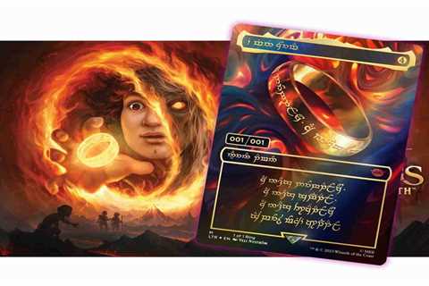 Magic: The Gathering – Lord of the Rings “The One Ring” Bounty Now at $2 Million!