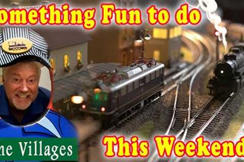 The Villages Model Train Club Show and Sale this weekend at the Savannah Center.  September 16/ 17.