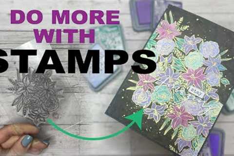 CRAFT HACK! Get more from your STAMPS!!!