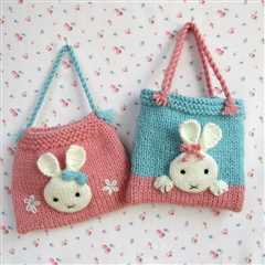 Bunny Bags Everywhere All At Once! How Many Can You Knit?