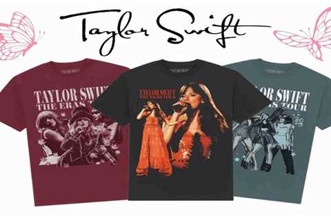 Collect Them Now! Taylor Swift The Eras Tour Concert T-Shirts!