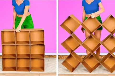 Incredible Cardboard Crafts To Make At Home