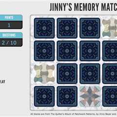 Jinny's Memory Match: 03/29/23