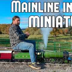 Full length trains in Minature! - At the Ryedale Model Engineers Society