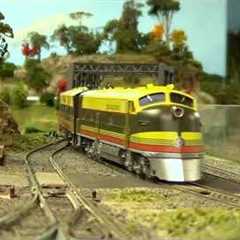 Scenes from a Lost Model Train Layout - The Winchester Model Railroad Club