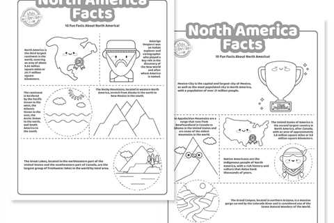 Fun Facts About North America + Free Printables