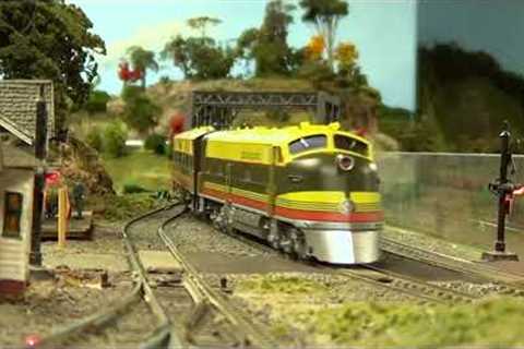 Scenes from a Lost Model Train Layout - The Winchester Model Railroad Club