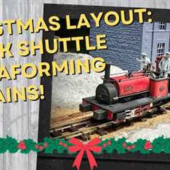 Christmas Model Railway pt2: Trackwork, Landscape & Trains!