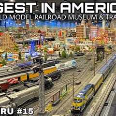 LARGEST family owned O-Gauge train layout in the America!! - Cornerfield Model Railroad Museum